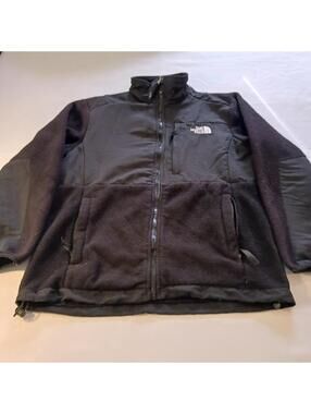 The North Face Full Zip Polartec Womens Black Pocket Zipper Jacket Long Sleeve M